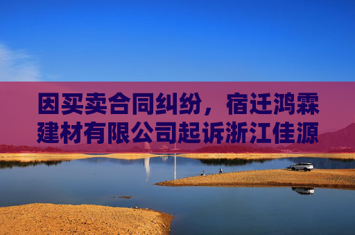 因买卖合同纠纷，宿迁鸿霖建材有限公司起诉浙江佳源创盛物产集团有限公司等