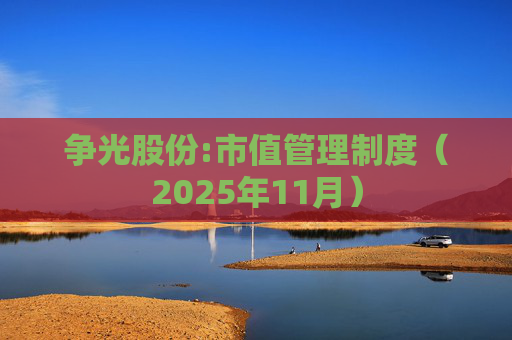 争光股份:市值管理制度（2025年11月）  第1张