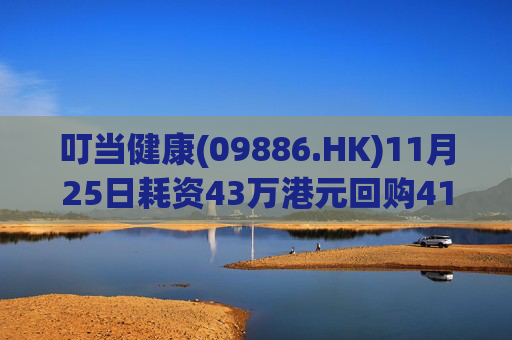 叮当健康(09886.HK)11月25日耗资43万港元回购41万股