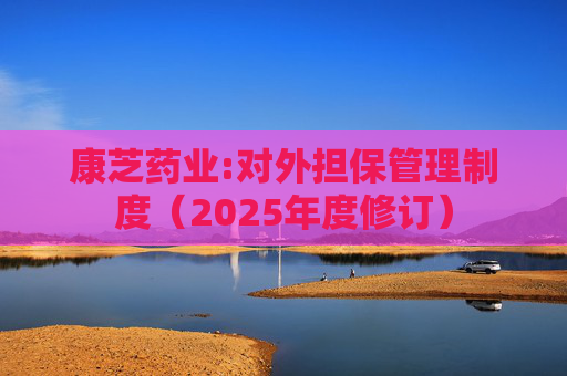 康芝药业:对外担保管理制度（2025年度修订）