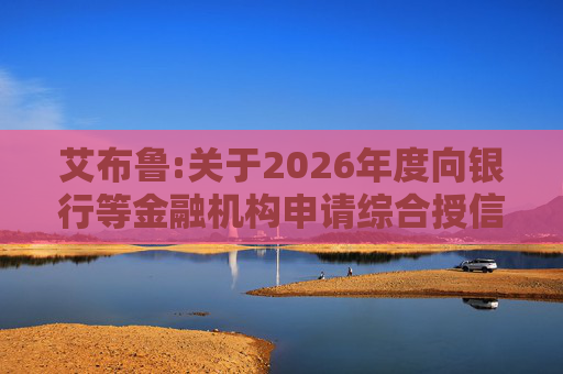 艾布鲁:关于2026年度向银行等金融机构申请综合授信额度及担保暨关联交易的公告