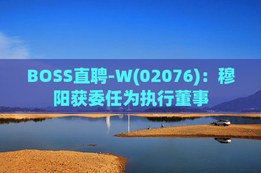 BOSS直聘-W(02076)：穆阳获委任为执行董事