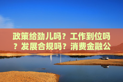 政策给劲儿吗？工作到位吗？发展合规吗？消费金融公司这么说