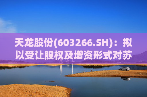 天龙股份(603266.SH)：拟以受让股权及增资形式对苏州豪米波进行投资