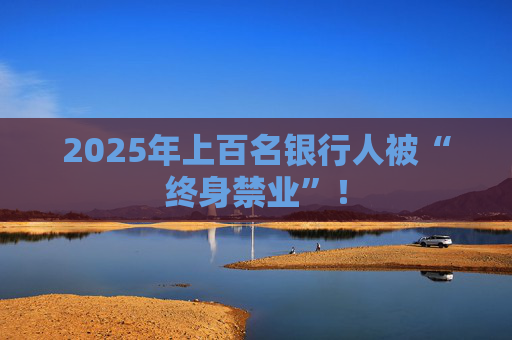 2025年上百名银行人被“终身禁业”！