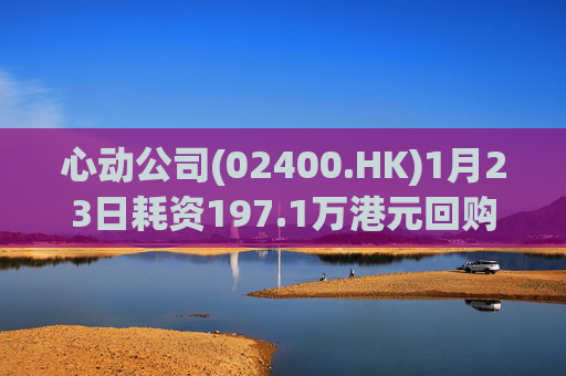 心动公司(02400.HK)1月23日耗资197.1万港元回购2.4万股