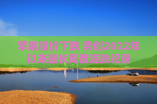 苹果股价下跌 势创2022年以来最长周度连跌纪录