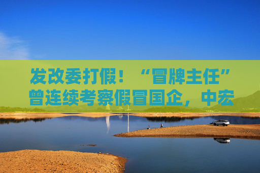 发改委打假！“冒牌主任”曾连续考察假冒国企，中宏院深夜发声