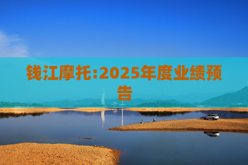 钱江摩托:2025年度业绩预告
