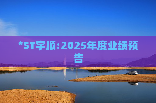 *ST宇顺:2025年度业绩预告
