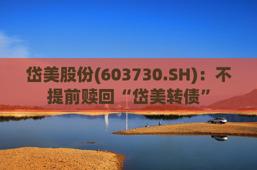 岱美股份(603730.SH)：不提前赎回“岱美转债”