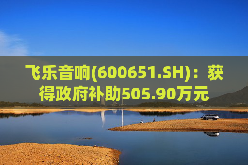 飞乐音响(600651.SH)：获得政府补助505.90万元  第1张