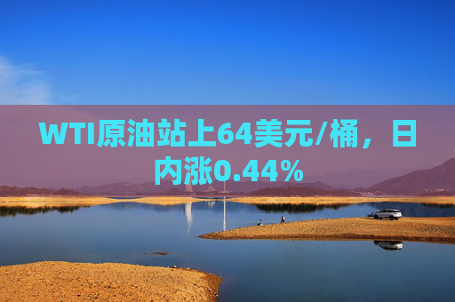 WTI原油站上64美元/桶，日内涨0.44%