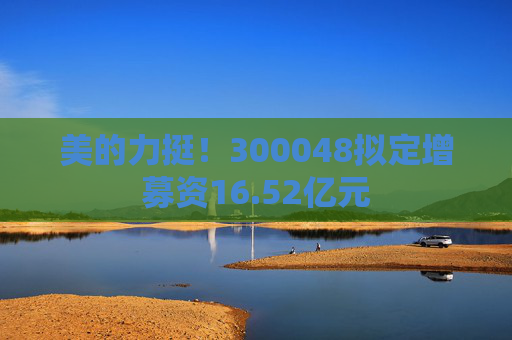 美的力挺！300048拟定增募资16.52亿元  第1张