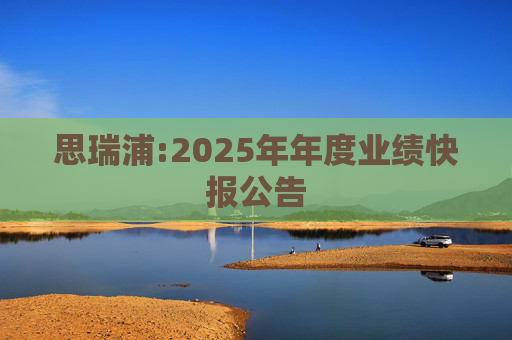 思瑞浦:2025年年度业绩快报公告  第1张
