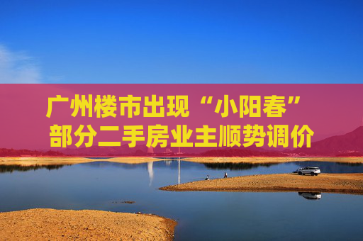 广州楼市出现“小阳春” 部分二手房业主顺势调价
