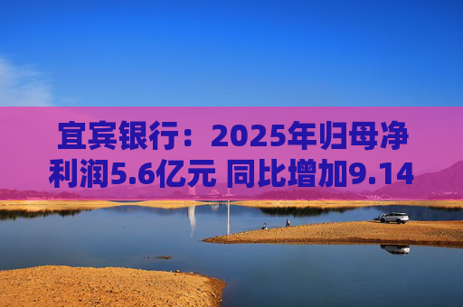 宜宾银行：2025年归母净利润5.6亿元 同比增加9.14%