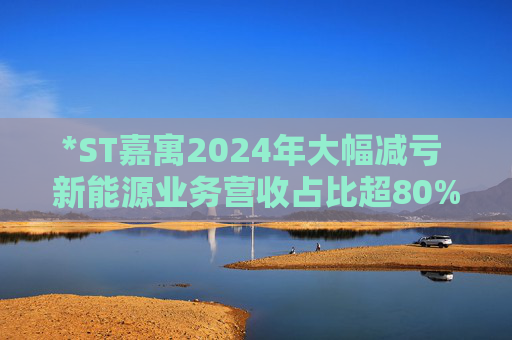 *ST嘉寓2024年大幅减亏 新能源业务营收占比超80%