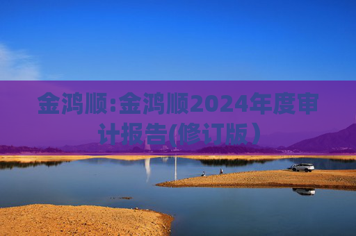 金鸿顺:金鸿顺2024年度审计报告(修订版）