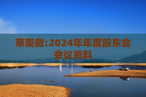 帝奥微:2024年年度股东会会议资料