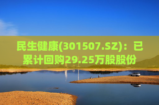 民生健康(301507.SZ)：已累计回购29.25万股股份  第1张