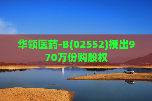 华领医药-B(02552)授出970万份购股权  第1张