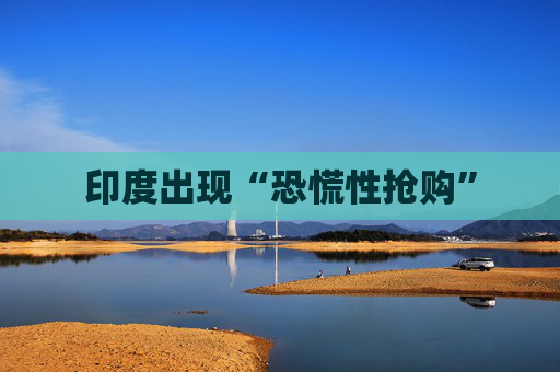 印度出现“恐慌性抢购”