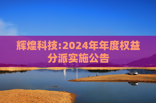 辉煌科技:2024年年度权益分派实施公告
