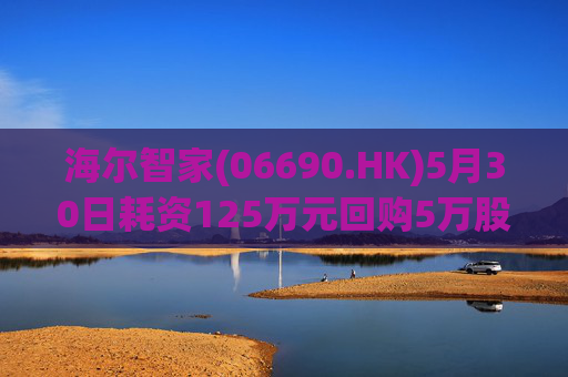 海尔智家(06690.HK)5月30日耗资125万元回购5万股A股
