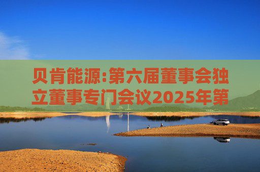 贝肯能源:第六届董事会独立董事专门会议2025年第一次会议决议