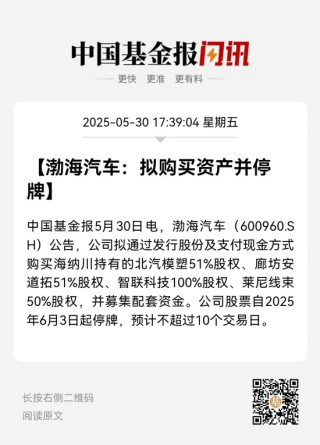 A股重大资产重组，停牌！